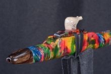 Boxelder Burl Native American Flute, Minor, High D-5, #U2E